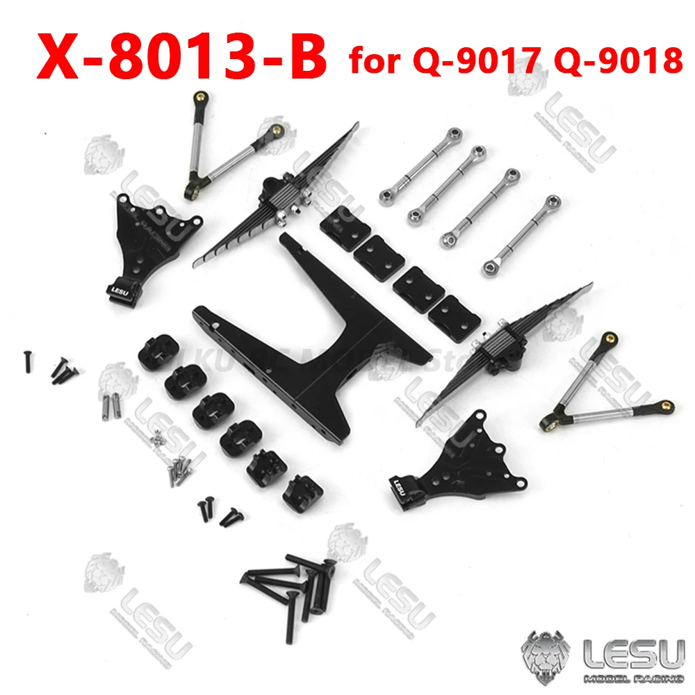 LESU X-8013 1/14 مركبة يتم التحكم بها عن بُعد نموذج مجموعة التعليق الخلفي مناسبة لجرار تاميا موقف الثقب الأصلي أو ملحقات ذاتية الصنع