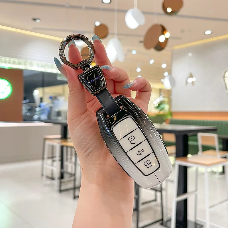 Premium Zinc Alloy Key Cover Case for Haval H6/H2S/Haval Big Dog/M6/Great Wall Cannon/F7x/H7/Chitu/H9/H8 - Key Fob Shell