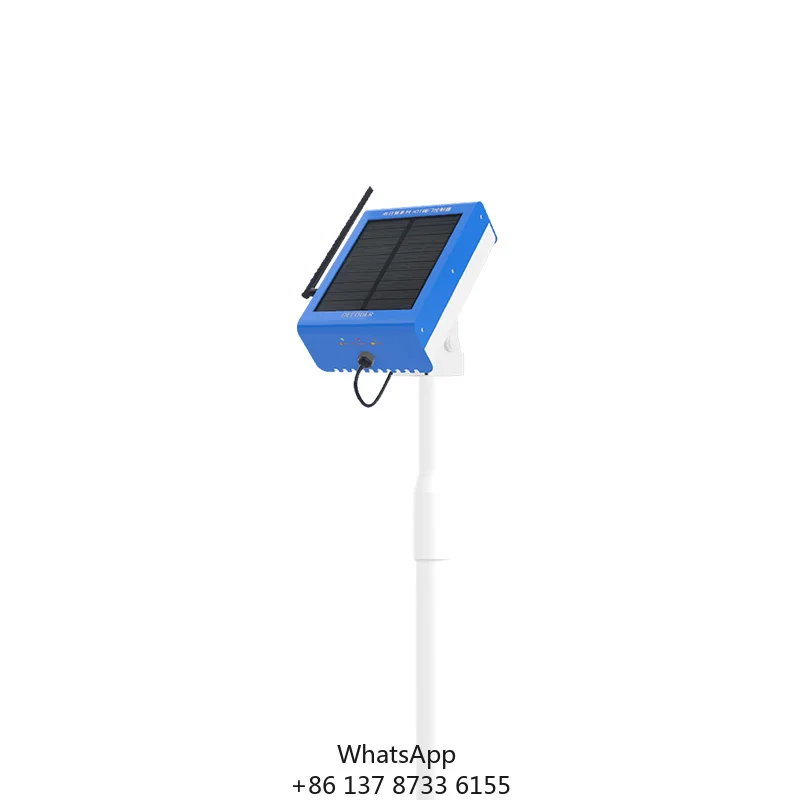 Advanced High Precision Wireless Valve Control Station LoRa/4G Durable Metal Industrial Use Remote Monitoring Irrigation System