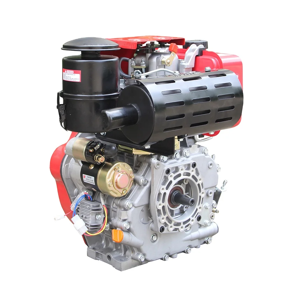 

418cc HR186FAE Air Cooled Diesel Engine Single Cylinder 10hp