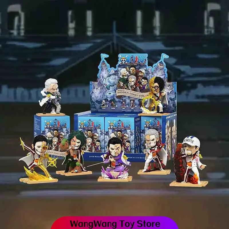 

One Piece Authentic Hidden Dissectibles Blind Box Marine Admiral Action Figure Collectible Desktop Ornament Anime Gift For Adult