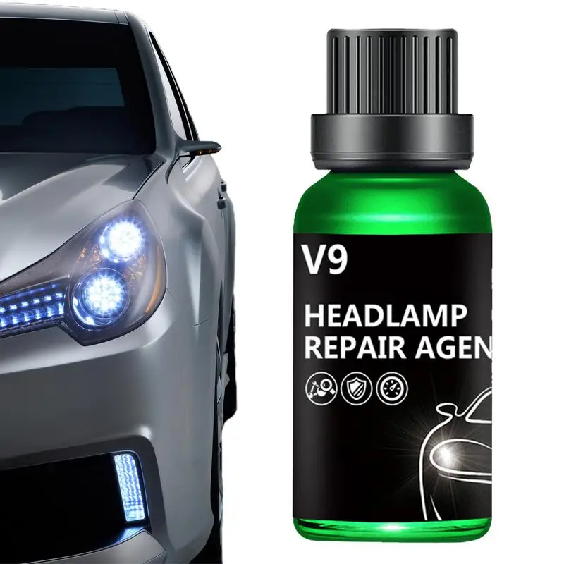 

Car Headlight Repair Fluid 50ml Headlamp Restorer Lens Cleaner Lens Polisher Scratch Restoring Fluid Car Light Cleaner For Dull