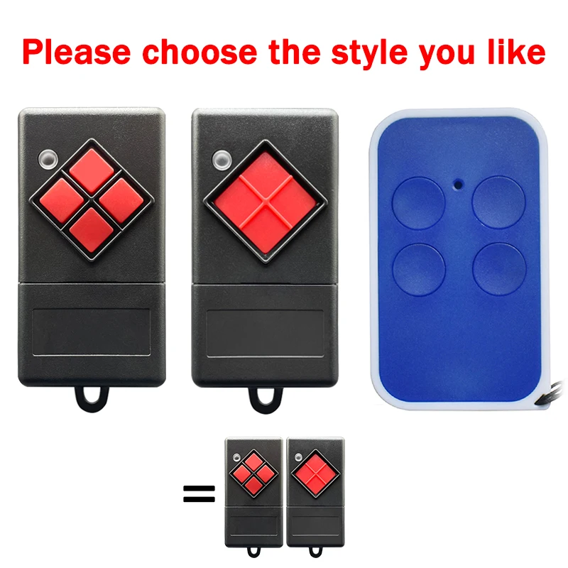 DICKERT MAHS40-01 MAHS40-04 Garage Door Remote Control 40.685MHz Fixed Code Remote Control Gate Opener Clone Hand Transmitter