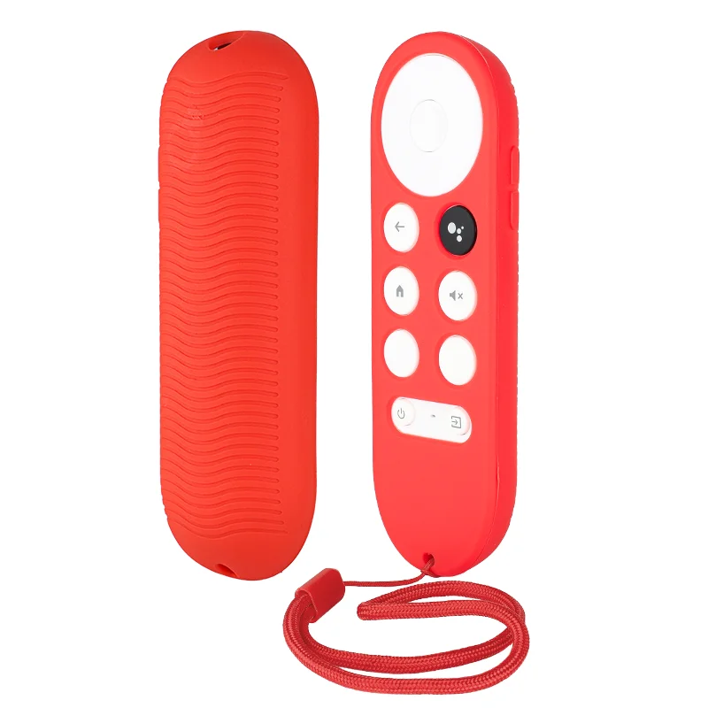 Funda de silicona para mando a distancia de Google Chromecast 2020 4K / Chromecast 2022 HD TV G9N9N, carcasa protectora a prueba de golpes