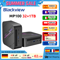 Blackview MP100 NEW Mini PC AMD R7 5825U  Windows 11 Home 8-Core 16-thread 32GB DDR4 1TB SSD WiFi 6 Mini Computer PC BT5.2