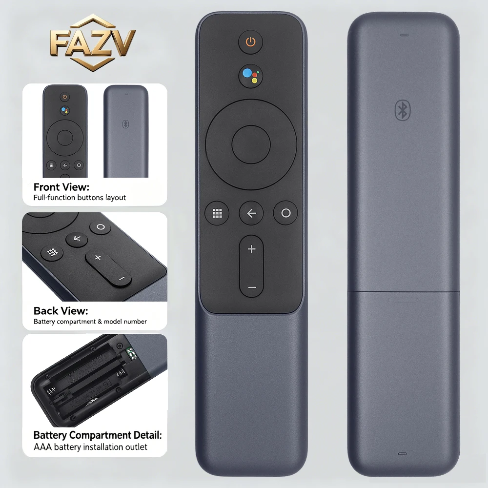 FAZV Bluetooth Voice Remote for Fengmi Wemax Nova RC603-MG2 4K UHD Projector ALP Laser TV