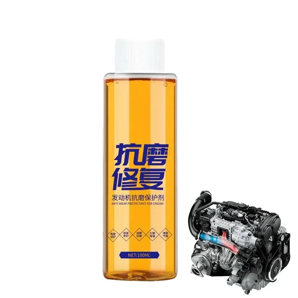 

500ml Engine Anti-Wear Agent Noise Reduction Engine Repair Care Fuel Additive Vehicle Fuel Saver for Trucks Sedans SUV