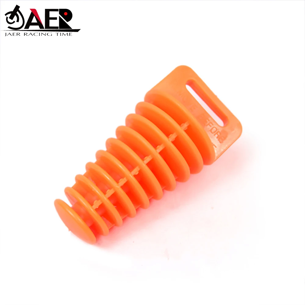 27- 48MM Medium Motorcycle Exhaust Pipe Tailpipe PVC Air-bleeder Plug Exhaust Silence Muffler Wash Plug Pipe Protector