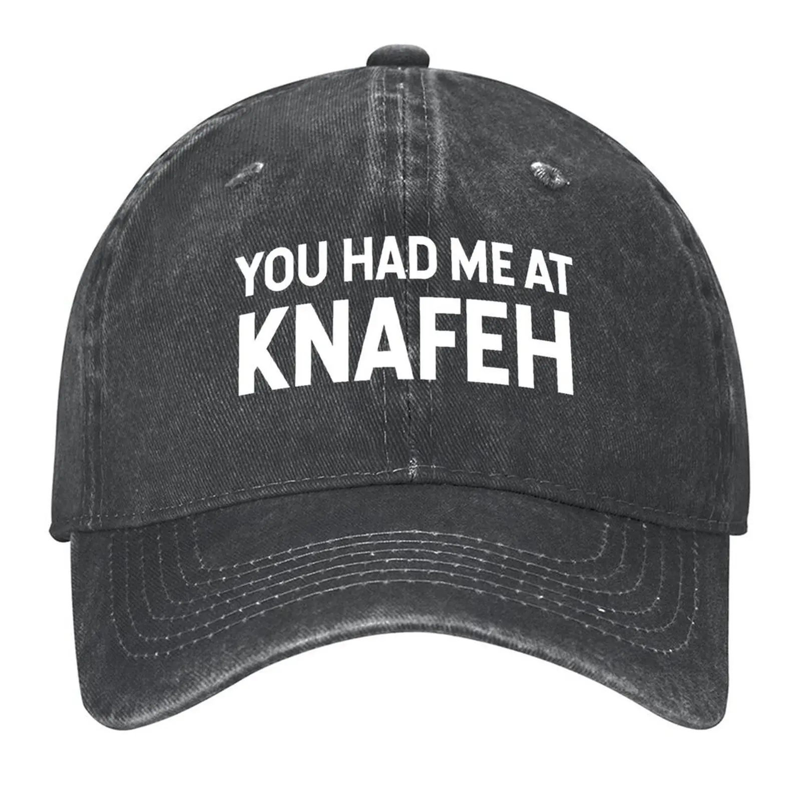 

You Had Me At Knafeh V2 Baseball Cap Ball Cap Sunscreen golf hat genuine beach hat Men's Hats Women's