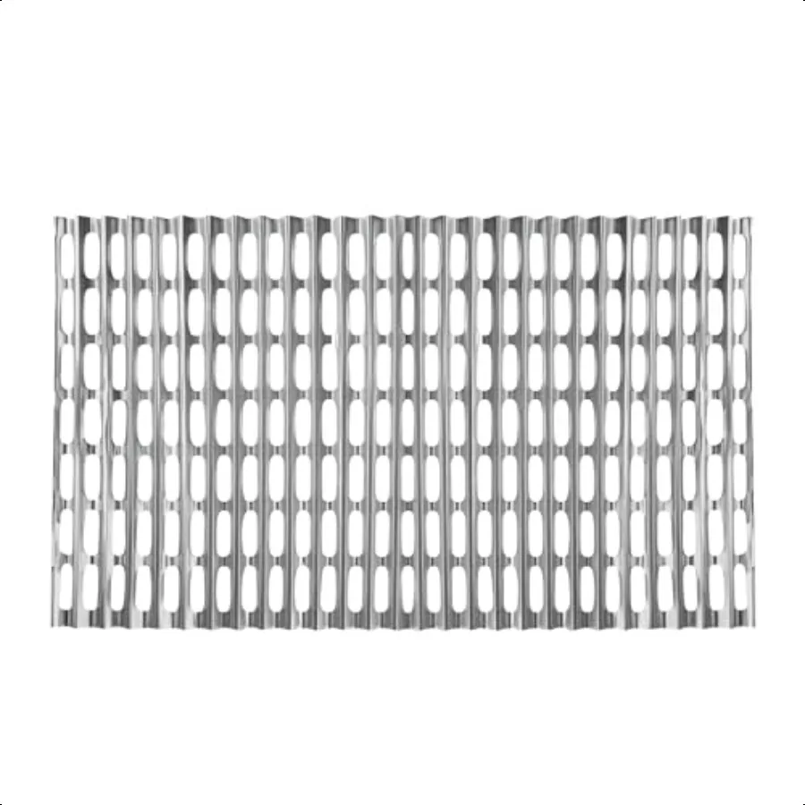 

Restaurantware Foil Lux 19.7 x 12 Inch Barbecue Grill Liners 10 Grill Sheets Easye OvenReady Aluminum Grill Liners HeatToleran