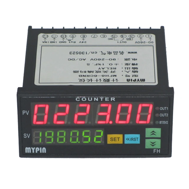 Mypin FH8 Dual Relay Digital Counter Meter