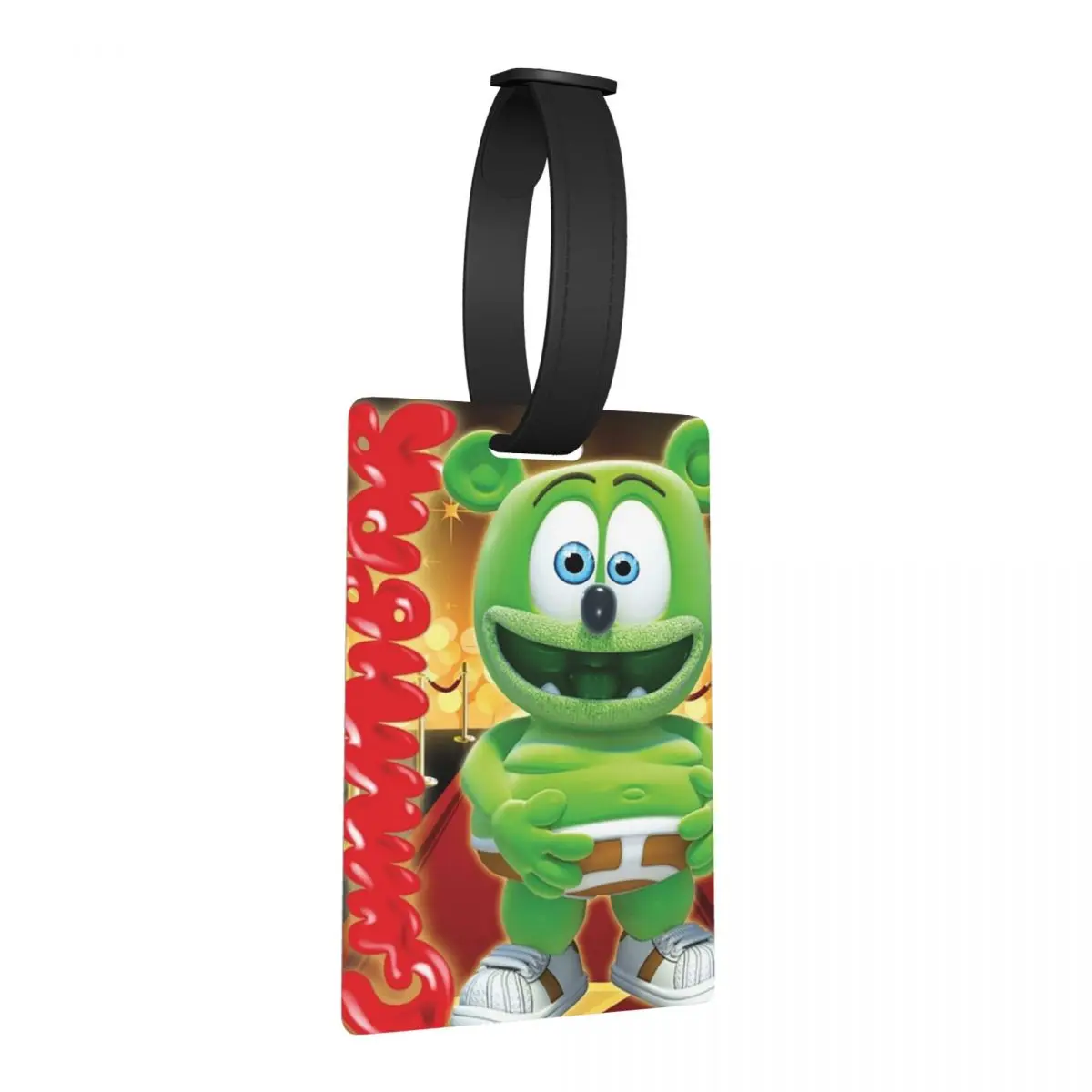 

Gummibar (Gummmy Bear) Redcarpet Багажные бирки Аксессуары для чемодана Дорожный багаж Посадная бирка Держатель этикетки ID Имя Адрес