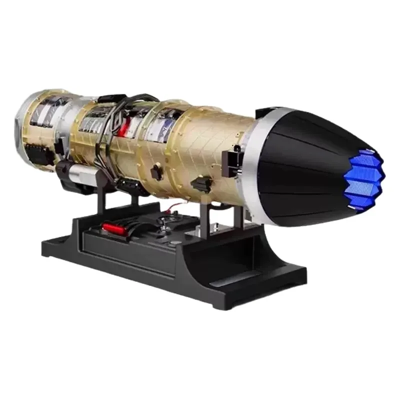 Fighter turbojet engine F35 fighter DIY assembly machinery model creative gift