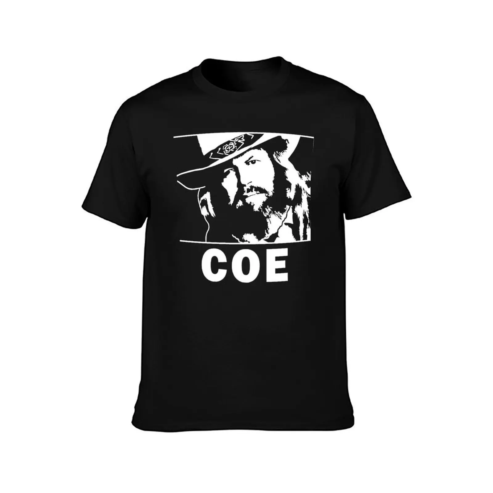 David Allen Coe - Country Music Legend T-Shirt, Summer Casual Cotton Tee, Oversized Streetwear Tops, Vintage Graphic Print