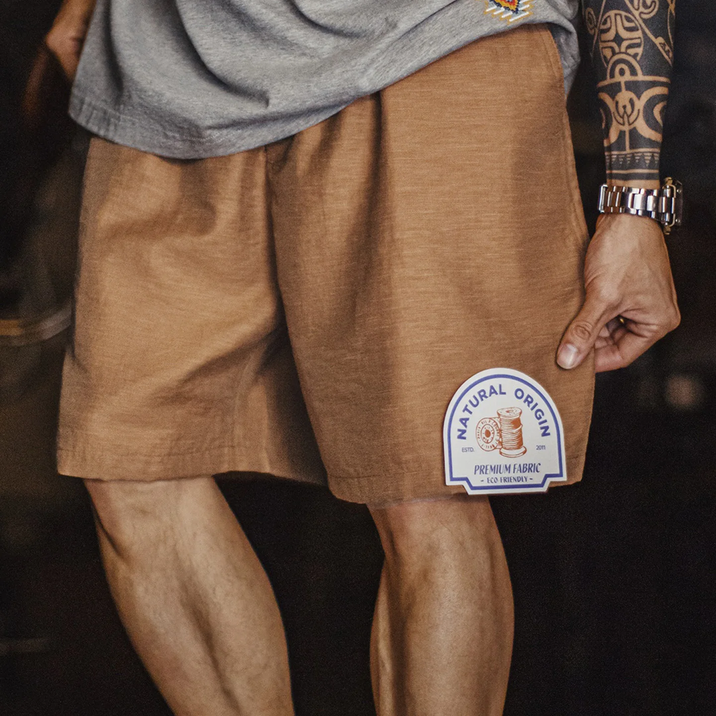 Thumbnail 2 - #28 Top 50 Mens Linen Shorts