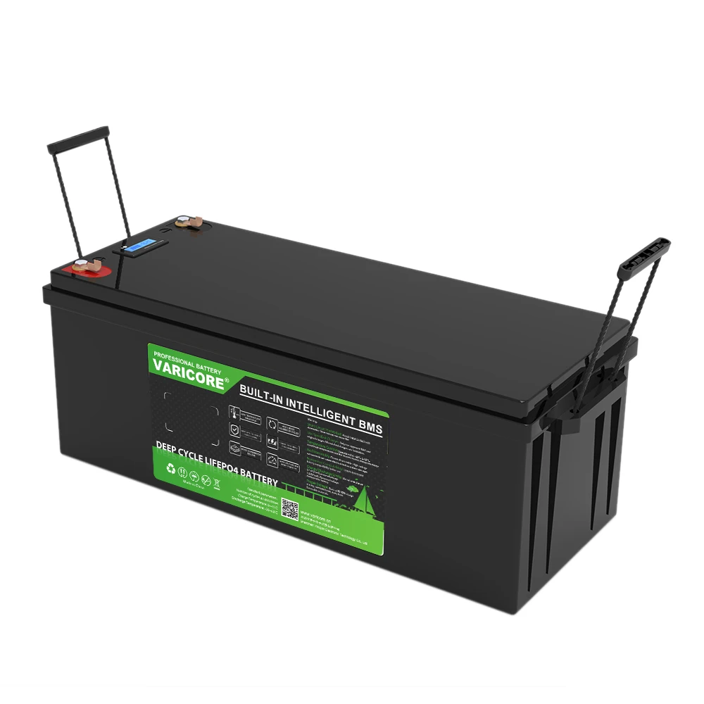 VariCore 12V/12.8v 310Ah 280Ah 180Ah 120Ah 100Ah 60Ah 4s LiFePO4 بطارية ليثيوم فوسفات الحديد بطاريات السفر مخيم واجب خالية