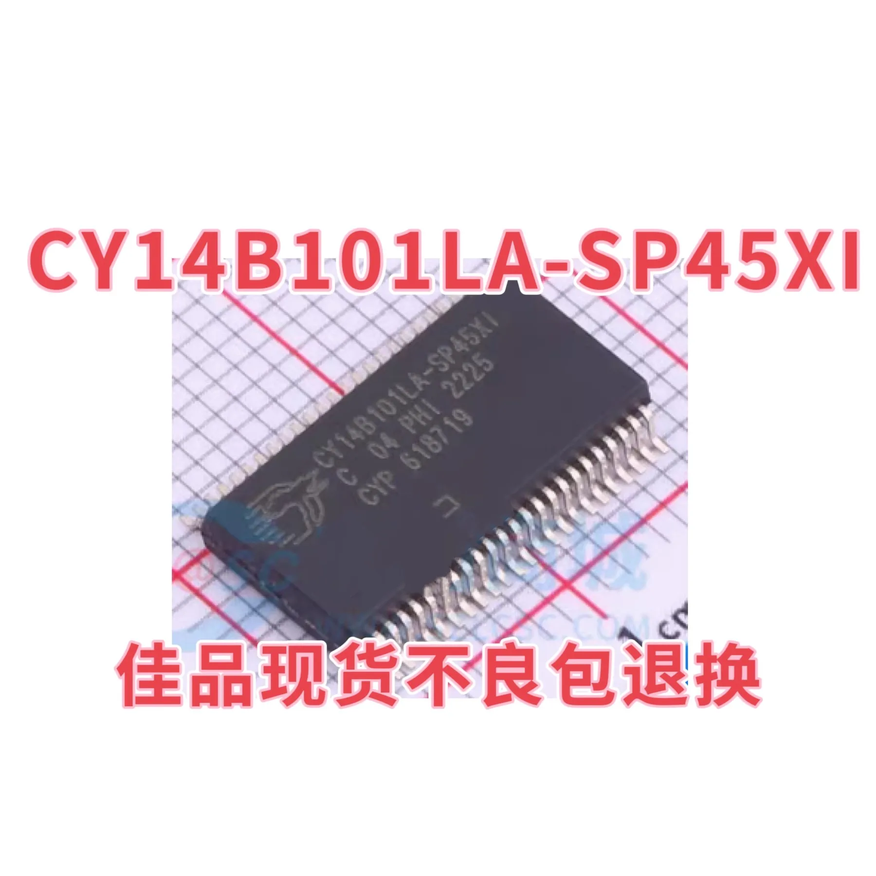 

Подлинный чип статической памяти CY14B101LA-SP45XI CY14B101LA SMT SSOP-48