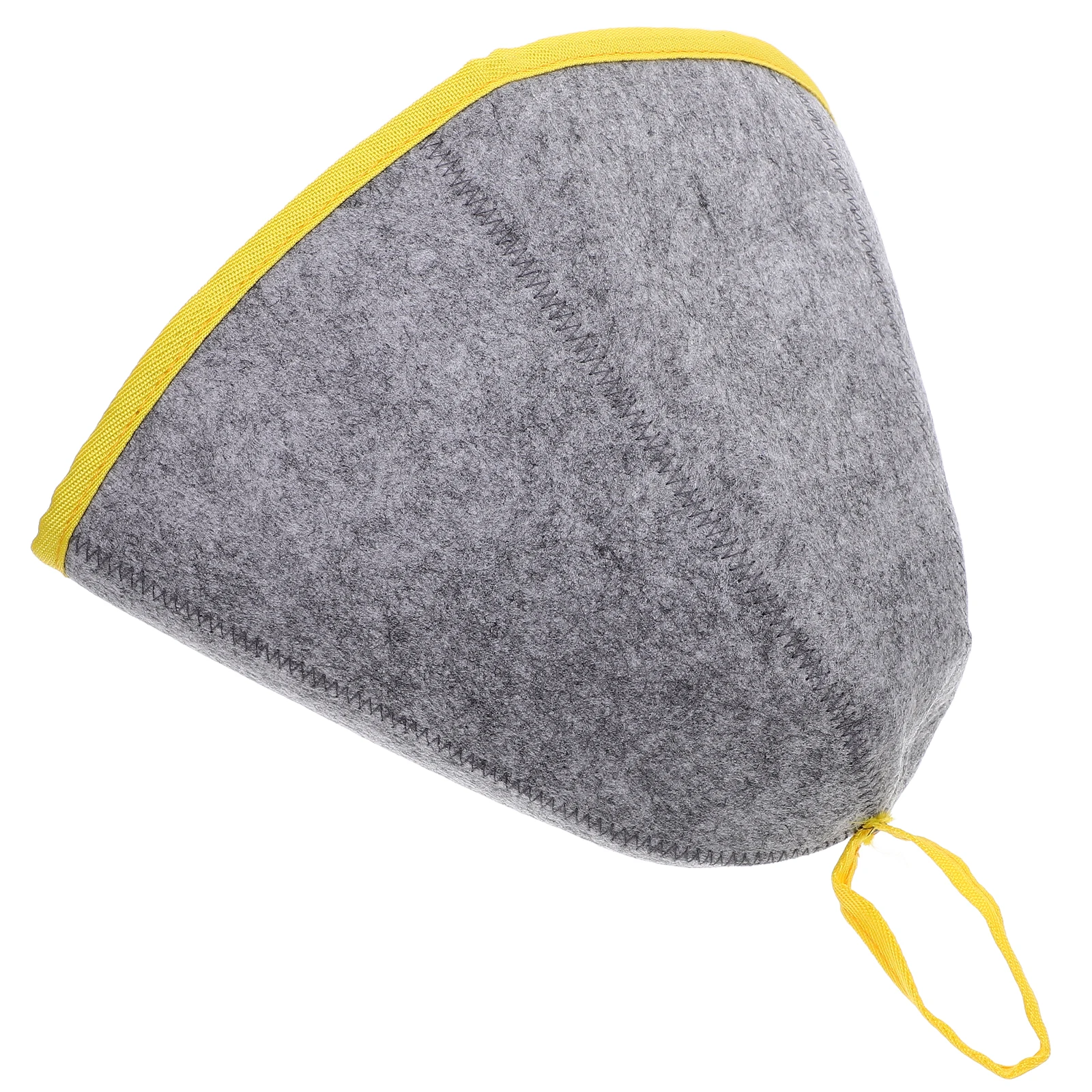 

Reusable Sauna Hat Bathing Cap Absorption Lightweight Shower Accessories Double Pack Child Adult Portable Comfortable Felt Cloth