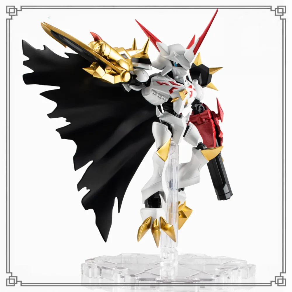 

In Stock NXEDGE STYLE DIGIMON UNIT OMEGAMON Alter-S Anime Original PVC Action Figures Collector Cartoon Toys for Children 9cm