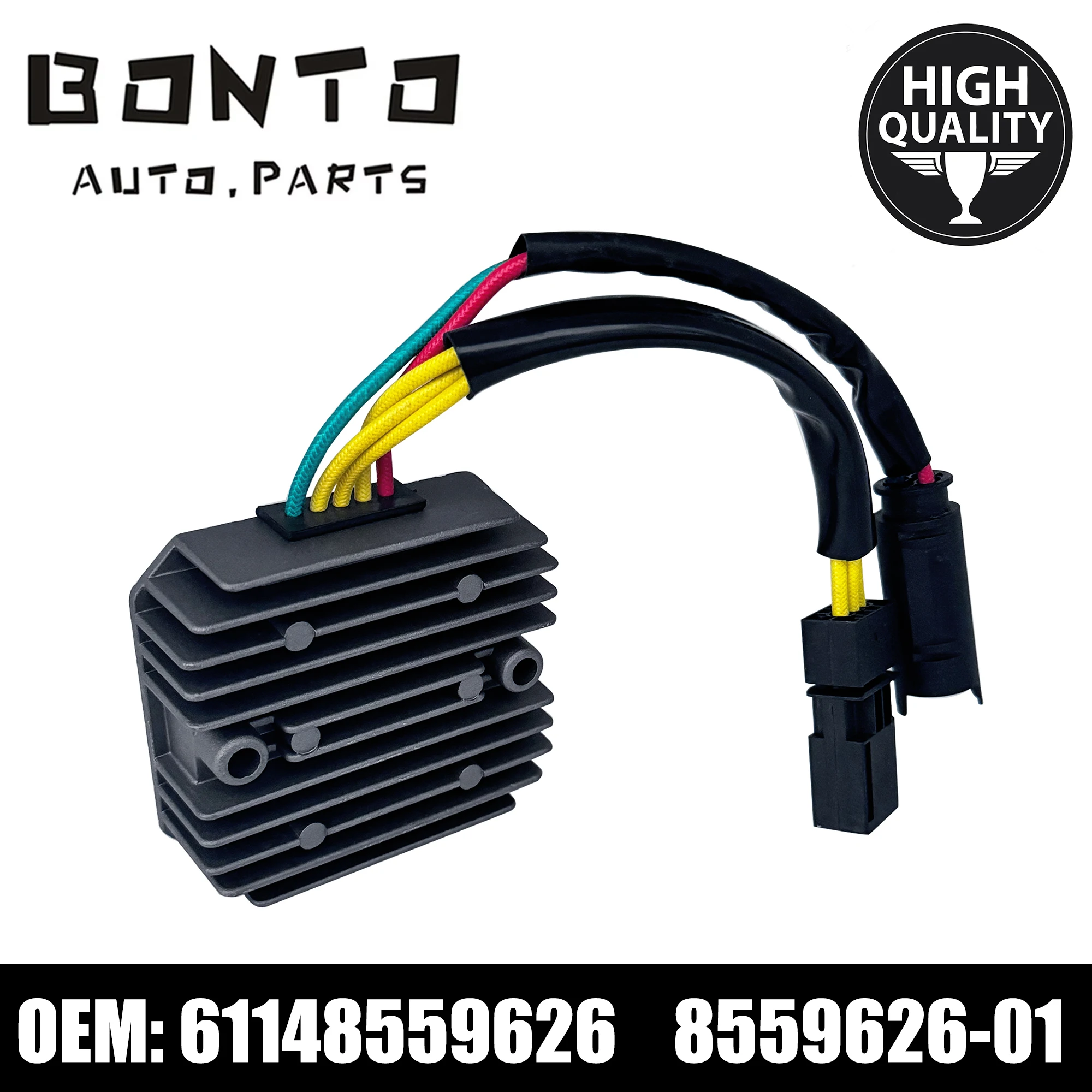 

BONTO Motorcycle Voltage Regulator Rectifier For BMW G310R K03 G310GS K02 2016-2021 Replace 61148559626 8559626-01 10400464753