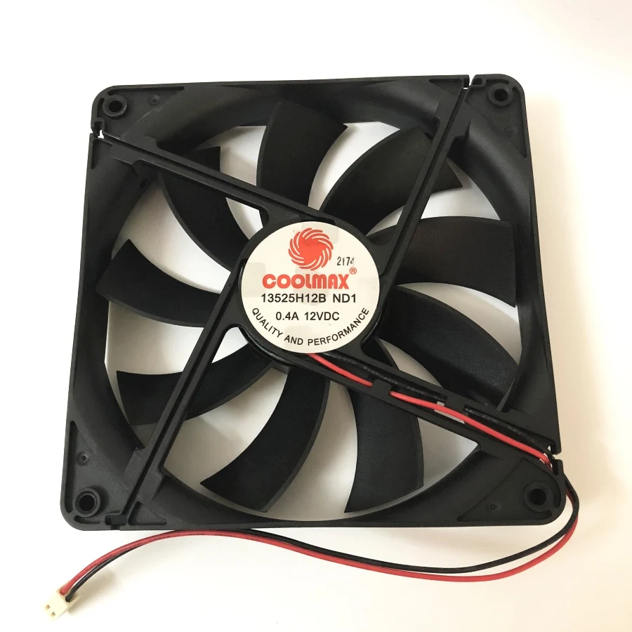 

Silent 135MM 1325 13525 135*135*25MM chassis fan 13525 thin 13.5CM 12V 0.4A 2pin