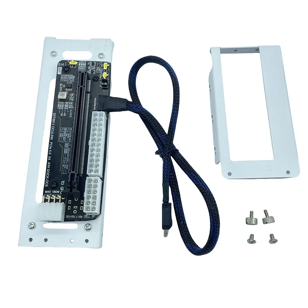 كمبيوتر محمول eGPU قوس ل Oculink أو M.2 NVMe ، بطاقة الرسومات الخارجية ، GPU قفص الاتهام ، PCIE 4.0X4 Gen4 ، دفتر محمول لبطاقة توسيع FSaX