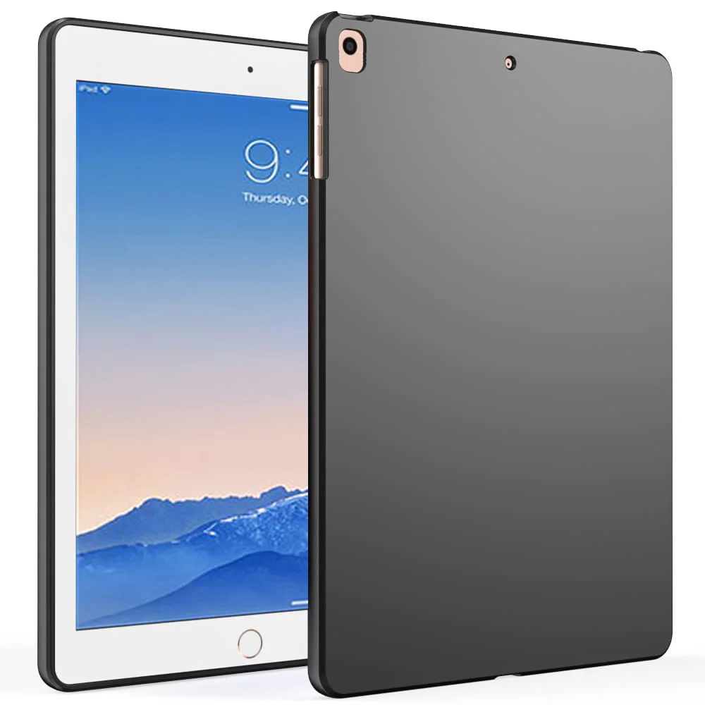 

Чехол для планшета Apple iPad Air 2 9,7 2014 A1566 A1567, гибкая мягкая силиконовая Черная задняя крышка из ТПУ для iPad Air2 2014