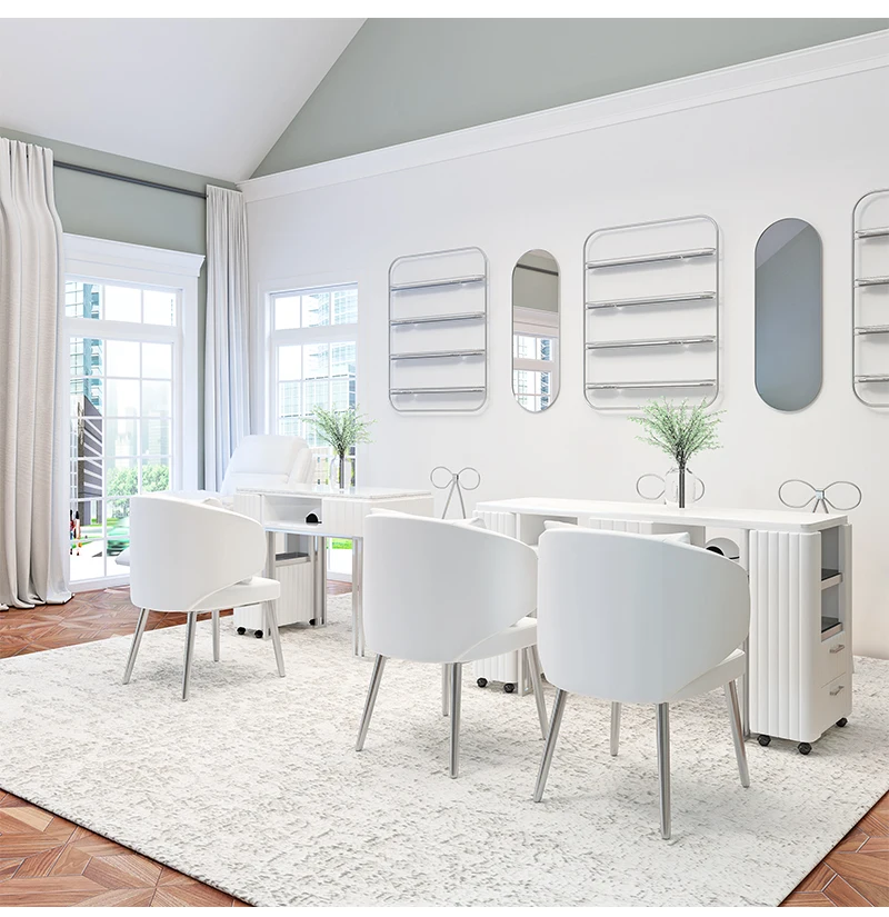 

Современный простой деревянный стол для маникюра в японском стиле для спальни или салона красоты