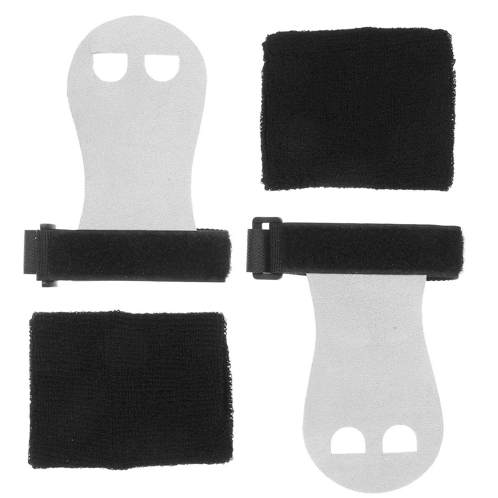 

1Set Gymnastics Grips for Girls Premium Non-Slip Palm Protector Wear Resistant Wristbands Set for Weightlifting Cycling Climbing