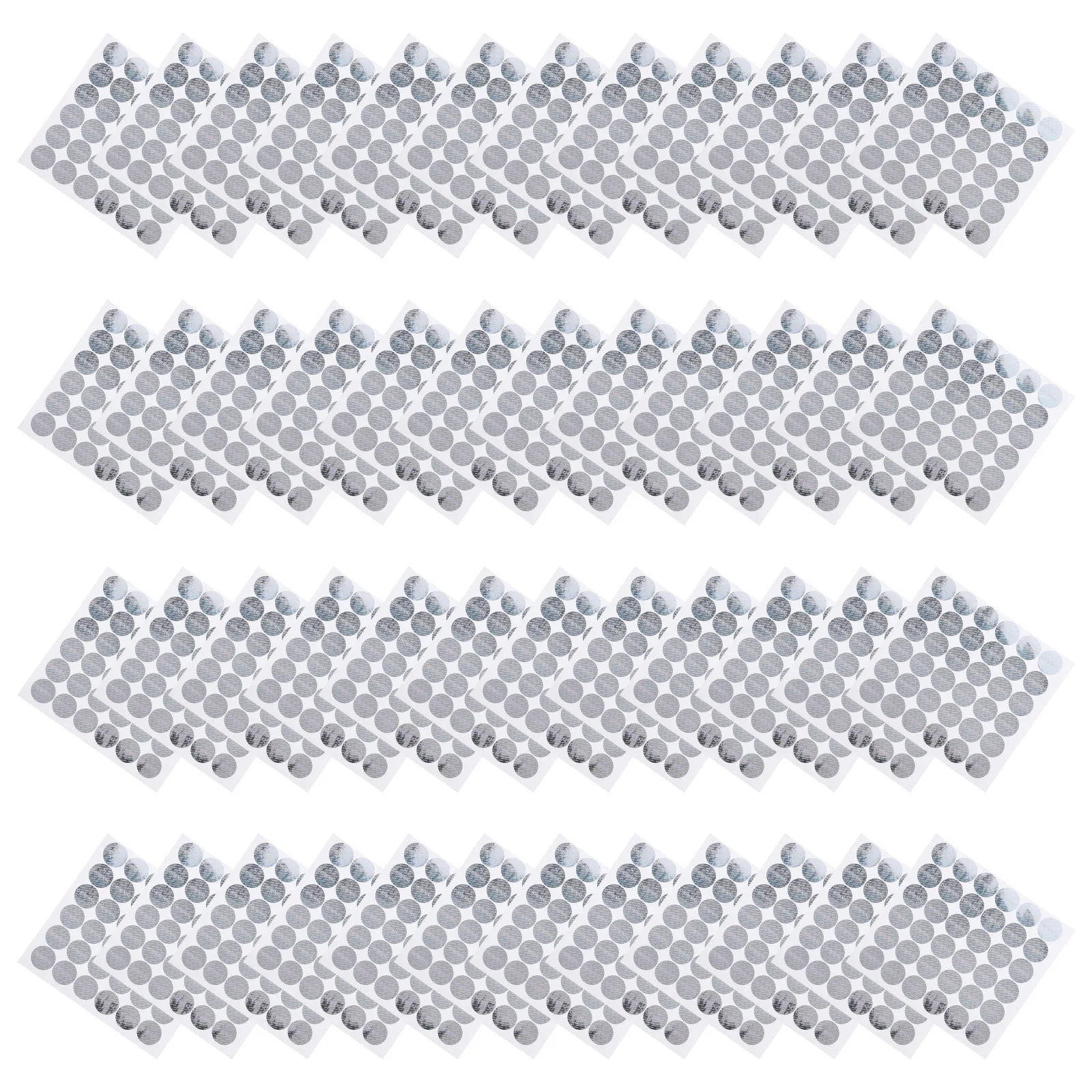 

14 Sheets Self-Adhesive Anti-Counterfeiting Holographic Stickers Tamper Evident Security Seals for Retail Packaging Business