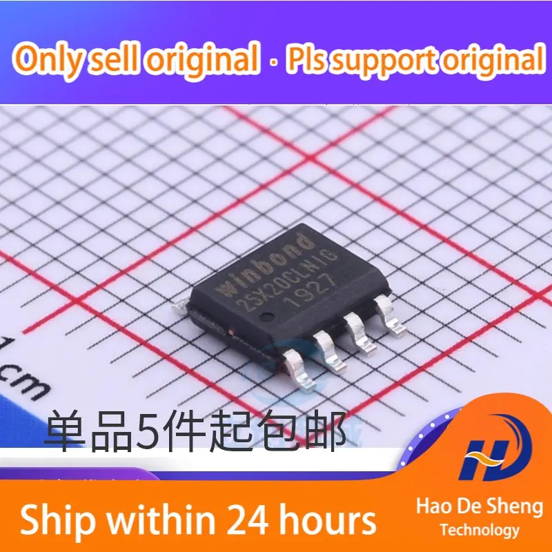 10PCS/LOT W25X20CLSNIG SOIC-8 Logo W25X20CLNIG Memory IC New Original In Stock