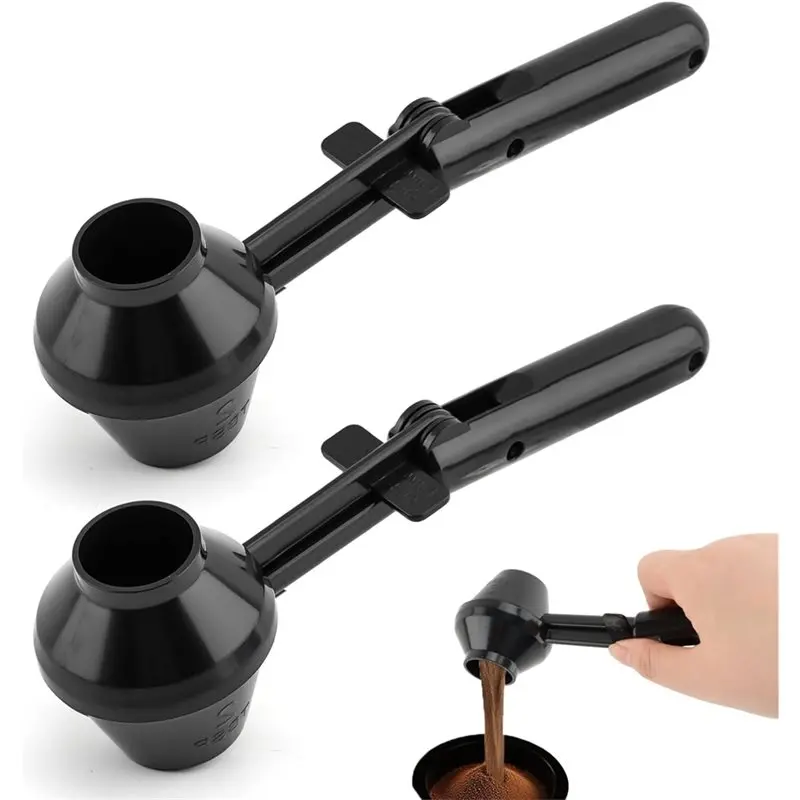 

Coffees Measuring Spoon Scoop With Funnel& 2PCS Coffee Scoop& Funnel For Reusable K-Cup Refillable Coffee Pods