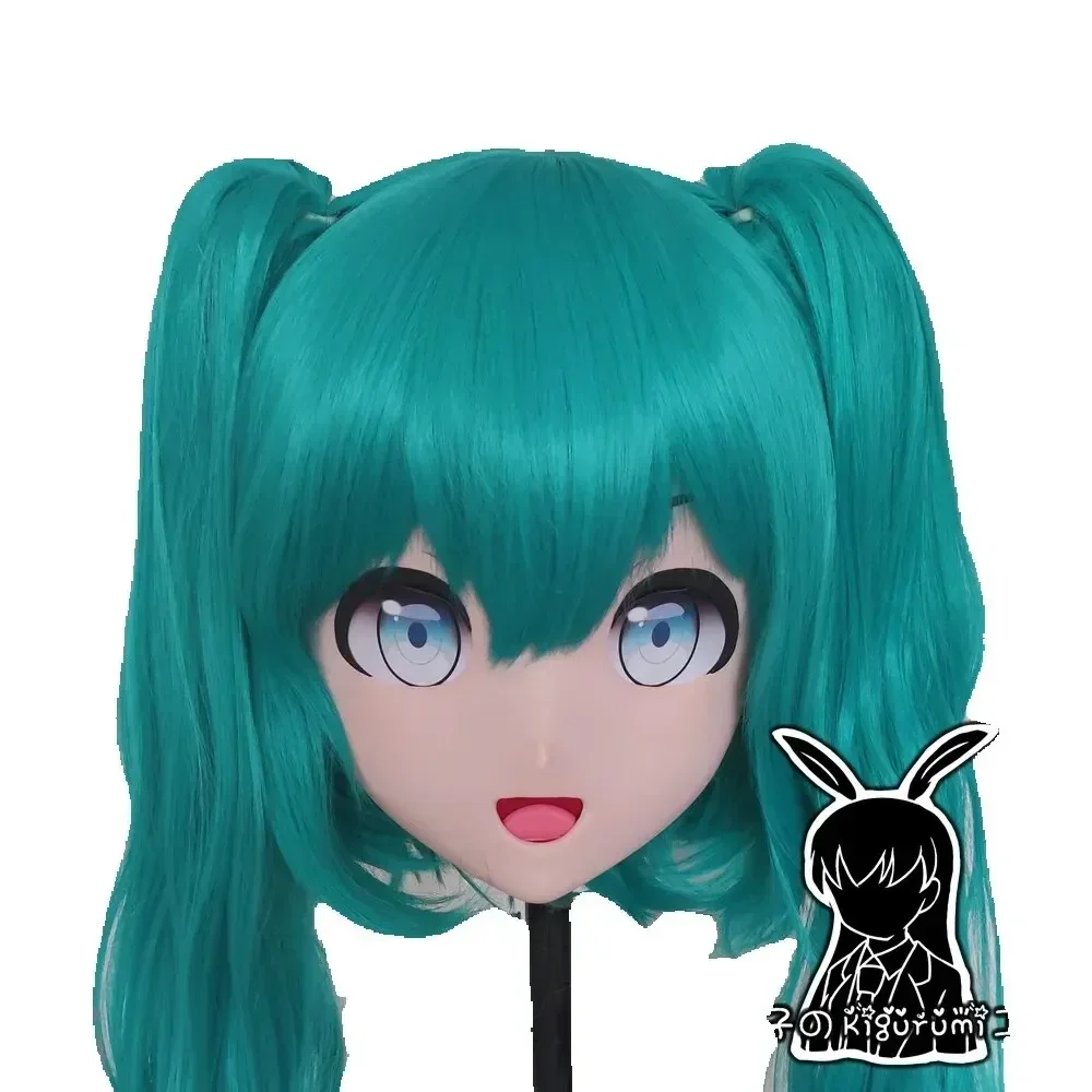 

(R-Mask 01) Женская смоляная маска ручной работы для трансвеститов, красивая девушка, голова Лолиты, кукла, маска японского аниме, косплей, маска кигуруми, трансвестит