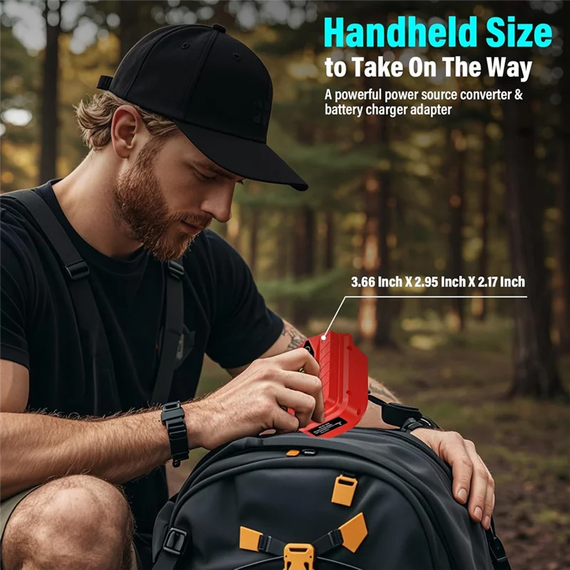 

Адаптер зарядного устройства ABZV-USB для адаптера зарядного устройства PD100W для адаптера для аккумулятора 18 В M18