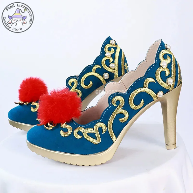 DY2025Горячая игра Naraka: Bladepoint аниме Тесса косплей костюм для женщин сексуальное платье шляпа обувь Хэллоуин костюм Comic-Con роль