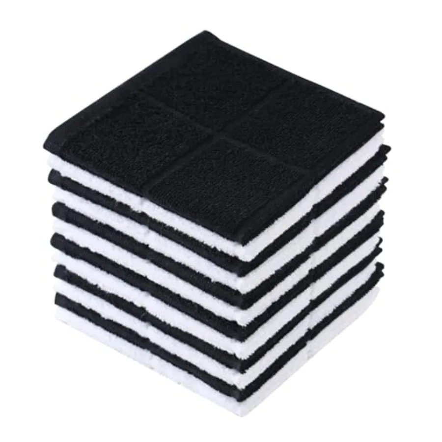 

Dishcloths Kitchen Highly Absorbent Dish Rags 100% Cotton Dish Cloths for Washg Dishes, Cleaning