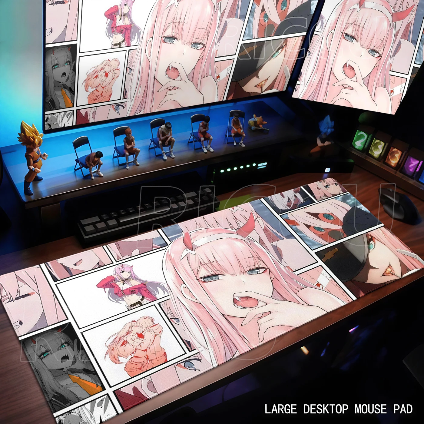 Zero Esports Gaming Gear - Grote Anime Meisjes Muismat Darling in