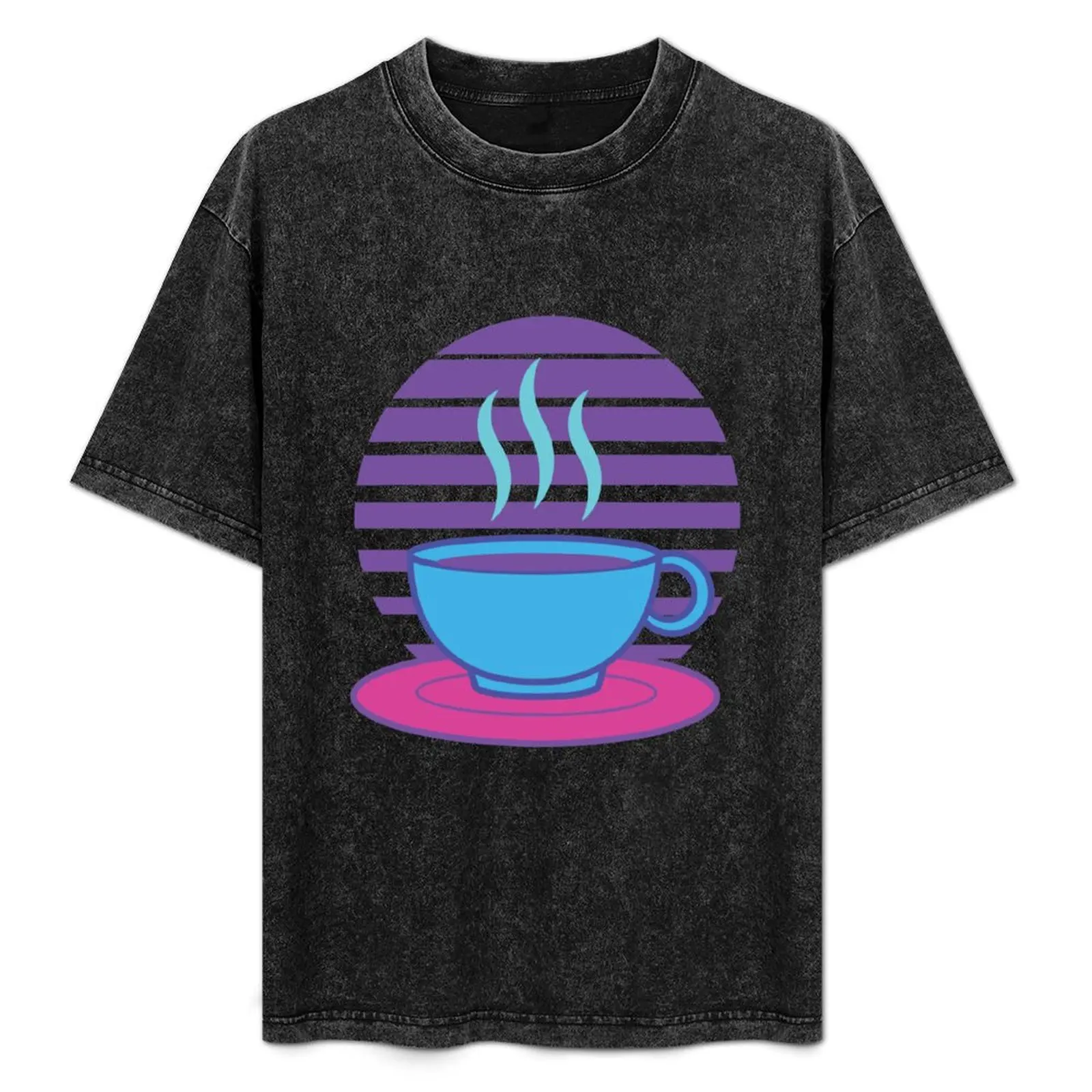 

Футболка Vaporwave Coffee с модным принтом для мужчин