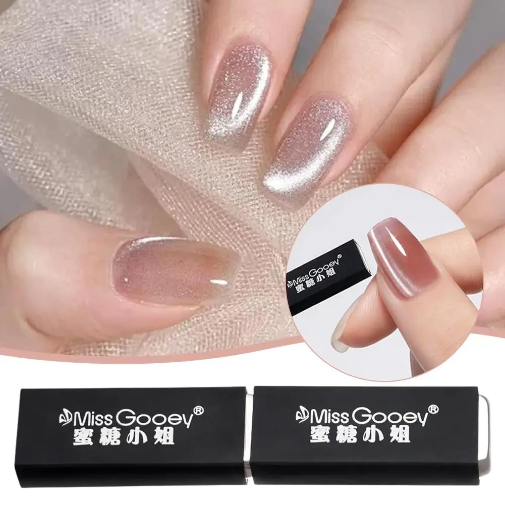 

Магнитный стик для нейл-арта, многофункциональный, с сильным эффектом «кошачий глаз», для французского маникюра, широких линий и полосок, инструмент для DIY маникюра и салонов красоты