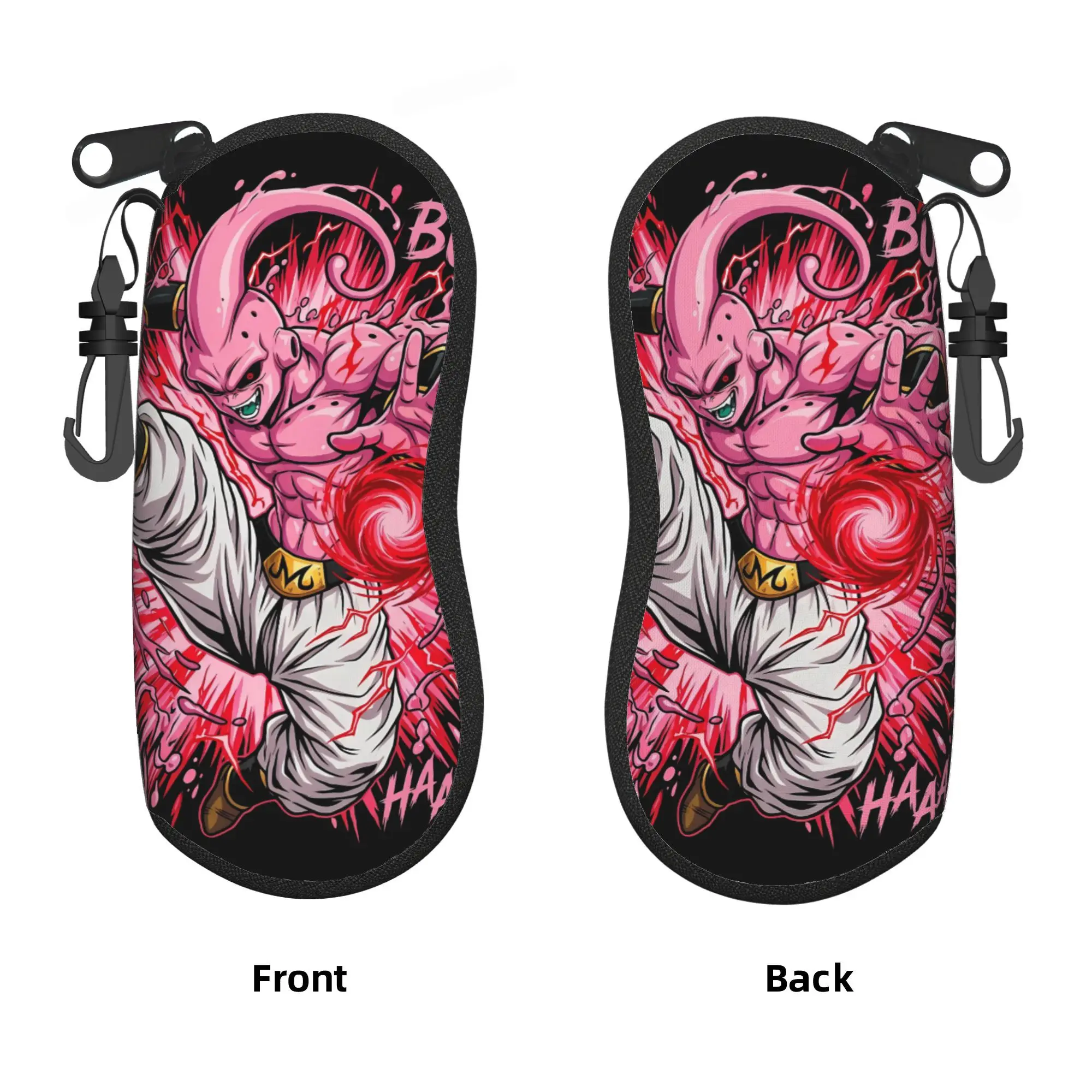 

Custom Majin Buu Comic Manga Shell Eyeglasses Protector Cases Fashion Sunglass Case Glasses Bag