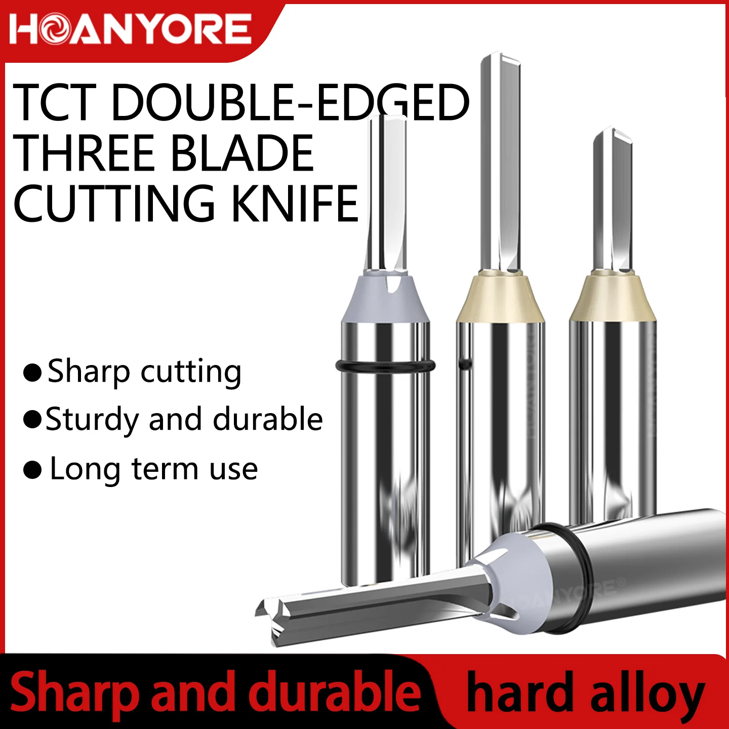 

Трехлопастной режущий нож TCT, деревообрабатывающий прямой нож, фреза, гравировальный станок с ЧПУ, долбежная обрезка, режущая головка