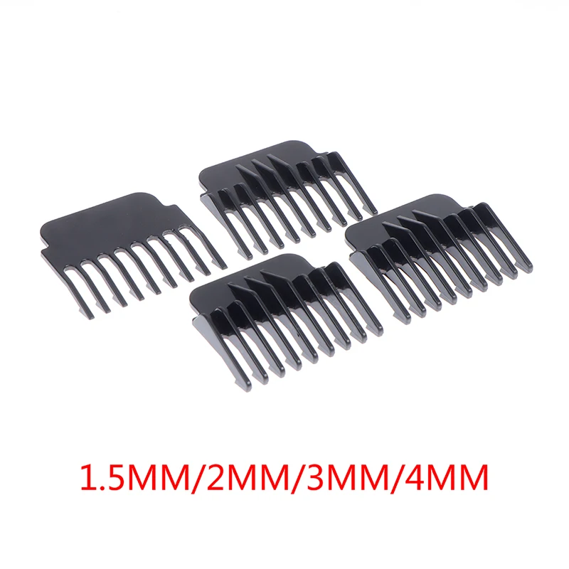 3-4PCS T9 Universal Hair Trimmer Clipper Limit Comb Guide Sets Limit Calipers Necessary Tool for Hair Cutting and Hairdressing