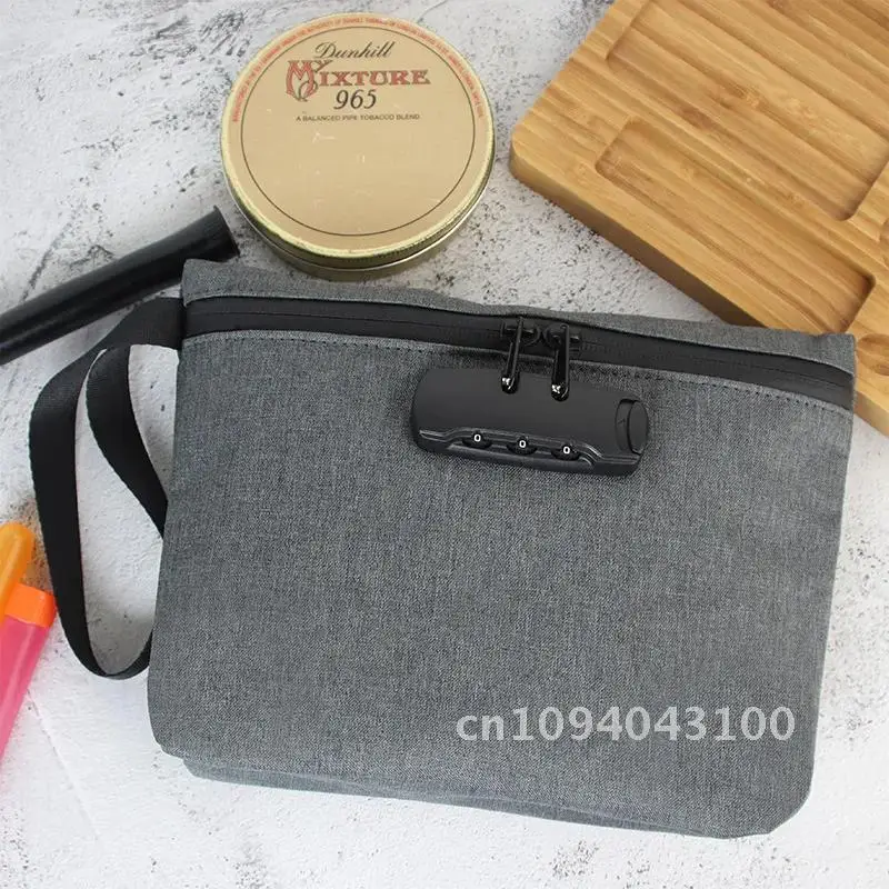 

Дорожное хранилище для хранения с паролем, файлы, сертификаты для кредитных карт, сумка для трубок, водонепроницаемая сумка для курения, сумка с защитой от запаха, сейф