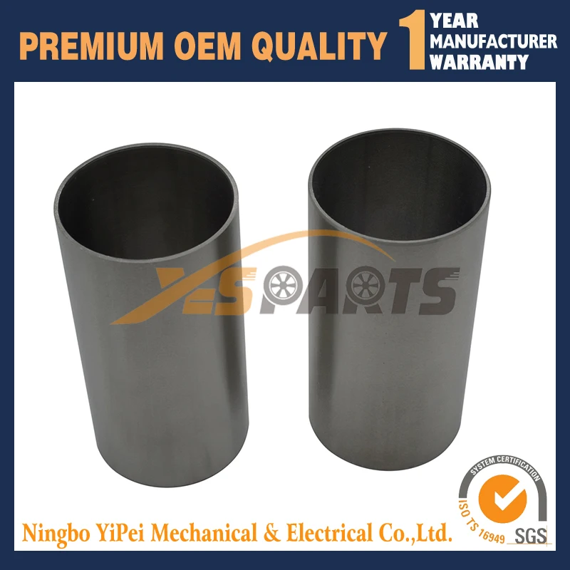 2 pcs Z482 Cylinder liner Semi-finished For Kubota