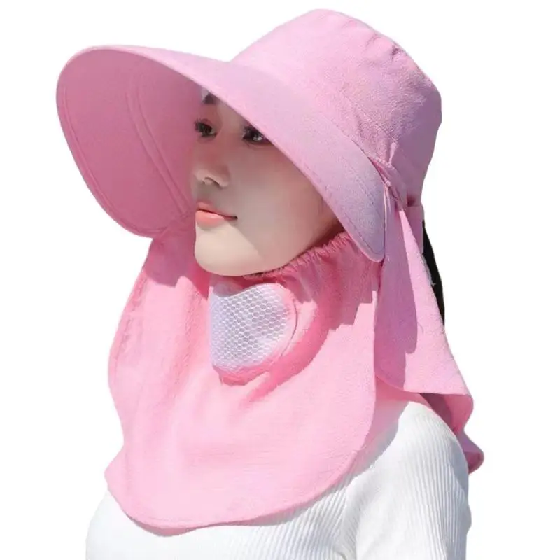 

R1WE Шляпа с хвостиком для энтузиастов с лицевой крышкой для взрослых, крутая шапка с шеей, жаркая погода, праздник, велоспорт,