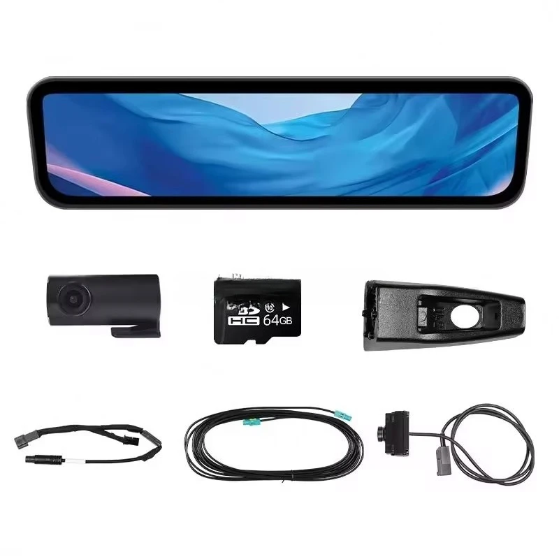 2025 2026 Car Dash Cam with HD Night Vision Streaming Rearview Mirror Camera DVR Dash Cam for Byd Leopard 5 Accessories