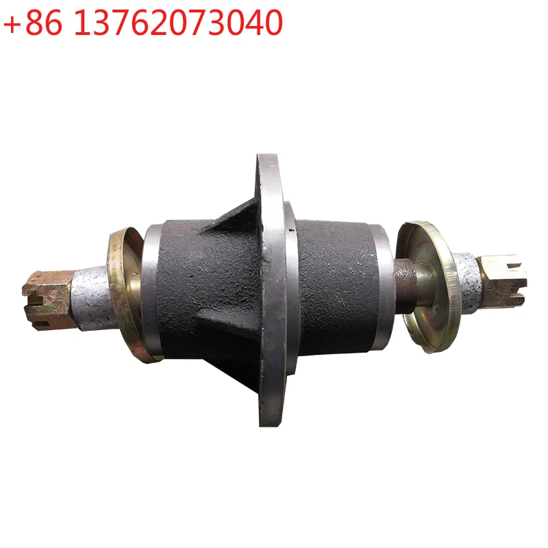 

6206 bearing five-hole wheel hub flange mine electric three-wheel agricultural vehicle accessories front wheel steel ring