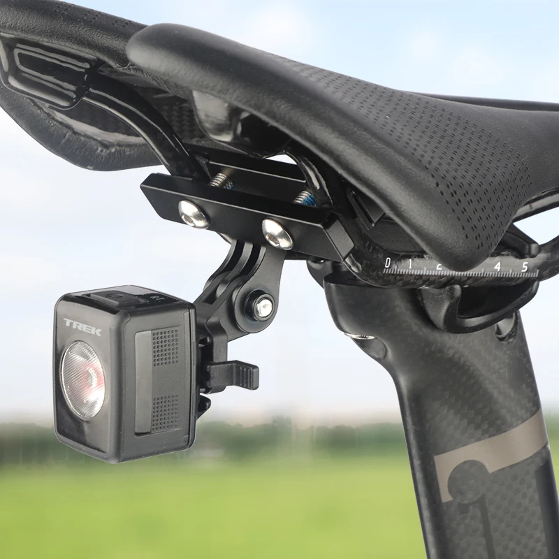 Deemount Bicycle Saddle Light Mount Adaptor For Trek Bontrager Headlight Taillight Bracket Bike Seatpost Rail Rear Light Holder