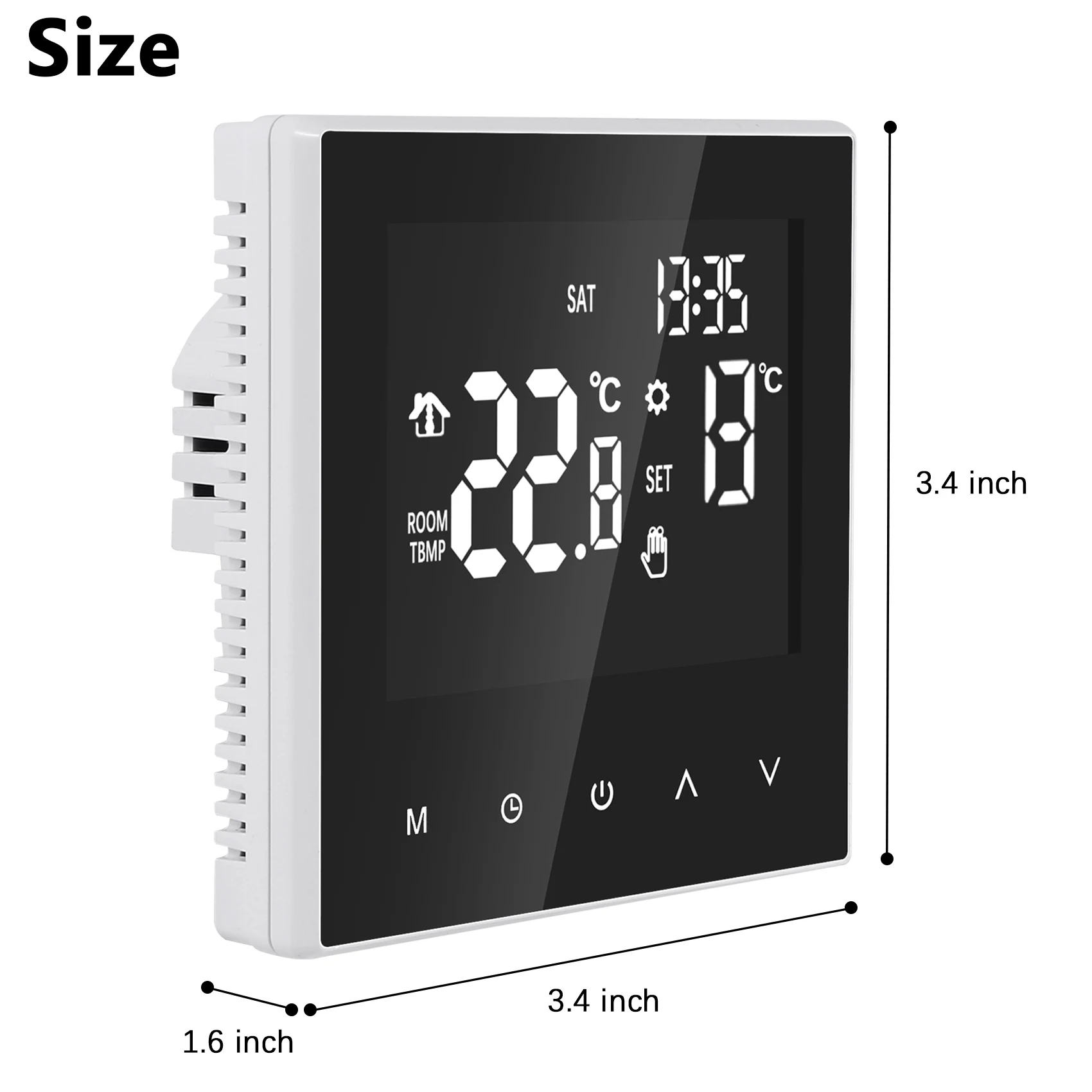 AB42-ME81H Smart Thermostat Digital Temperature Controller Circulation Programmable Electric Underfloor Heating