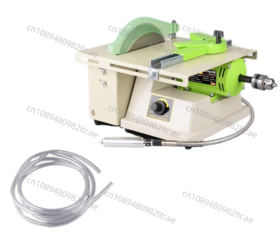 Jewelry Stone Rock Woodworking Carving Polisher Buffer Lathe Grinding Cutting Machine Set Electric Grinder Tools Kit 1380W 220V